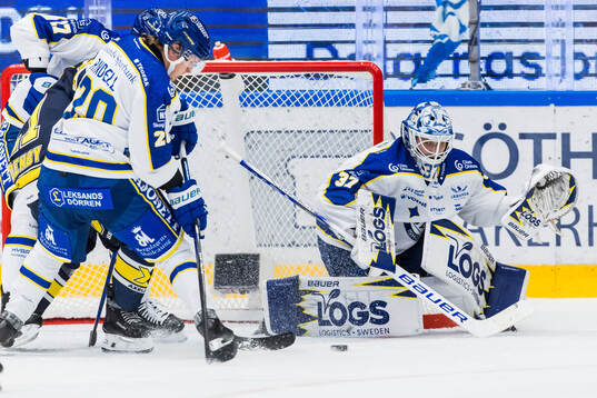 Leksands målvakt Jakob Hellsten