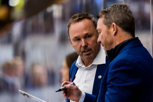 Leksands assisterande tränare Mikael Karlberg