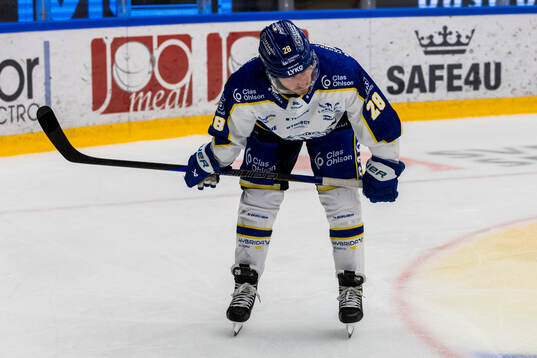 Leksands Justin Glenn Kloos deppar