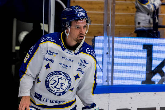 Leksands Eddie Larsson utsedd till matchens krigare