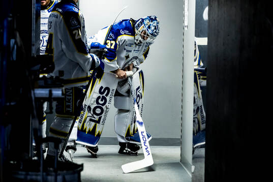 Leksands målvakt Jakob Hellsten