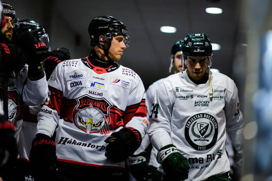 Malmö Redhawks Matias Lassen och Färjestads Michael