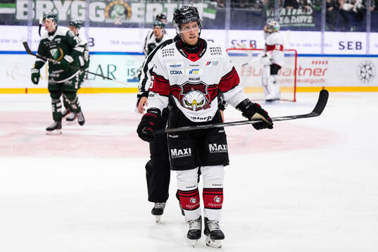 Malmö Redhawks Matias Lassen deppar