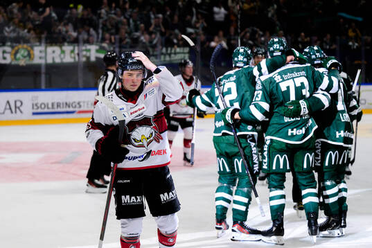 Malmö Redhawks Petter Vesterheim deppar
