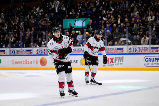Malmö Redhawks Linus Öberg deppar