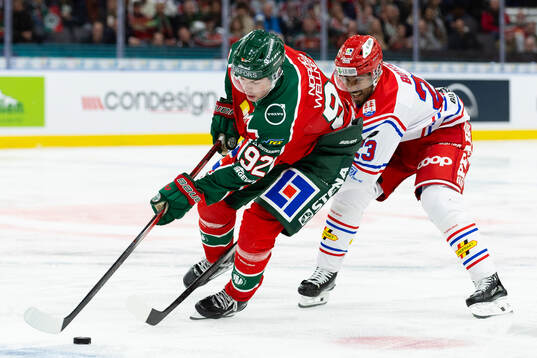 Frölundas Filip Cederqvist och Timrås Jeremy