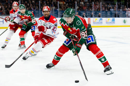 Frölundas Filip Cederqvist och Timrås Jeremy