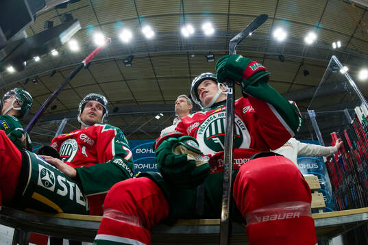 Frölundas Henrik Tömmernes och Dominik Egli