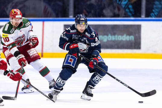 MoDos David Bernhardt och Linköpings Broc Little