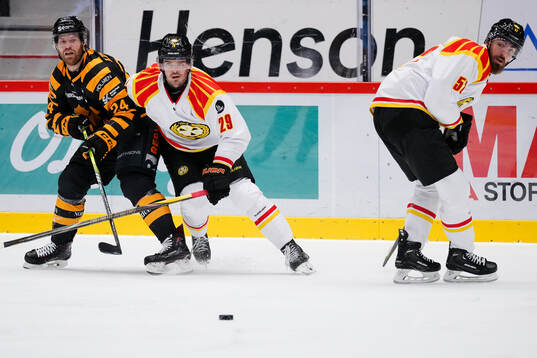 Skellefteås Oscar Lindberg och Brynäs Axel Andersson