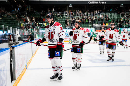 Örebros Emil Larsson och Glenn Gustafsson deppar