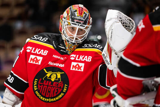 Luleås målvakt Joel Lassinantti