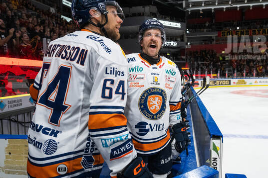 Växjös Brian Cooper reagerar