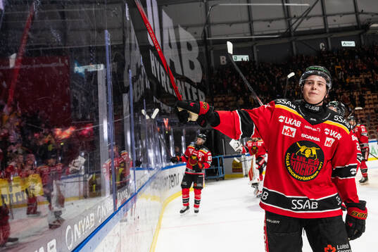 Luleås David Granberg jublar