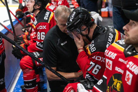 Luleås Anton Levtchi har ont