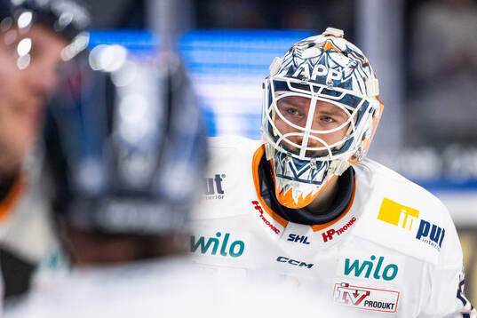 Växjös målvakt Emil Larmi
