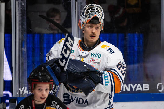 Växjös målvakt Emil Larmi