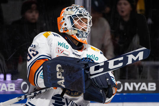 Växjös målvakt Emil Larmi