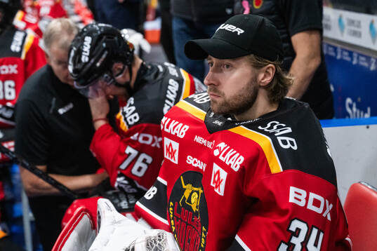 Luleås målvakt Joel Lassinantti