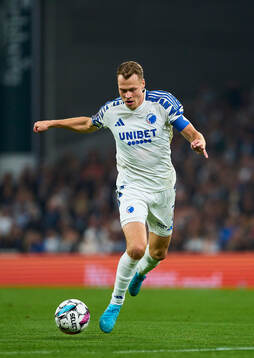 COPENHAGEN, DENMARK - OCTOBER 18: Viktor Claesson of FC