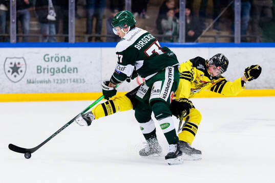 Tingsryds Oscar Birgersson och Vimmerbys William Alftberg