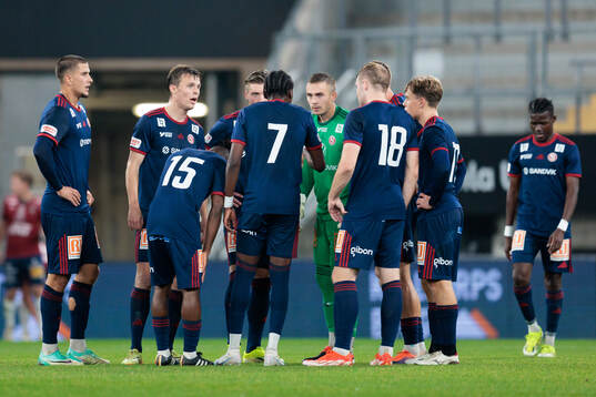 Sandvikens IFs spelare deppar