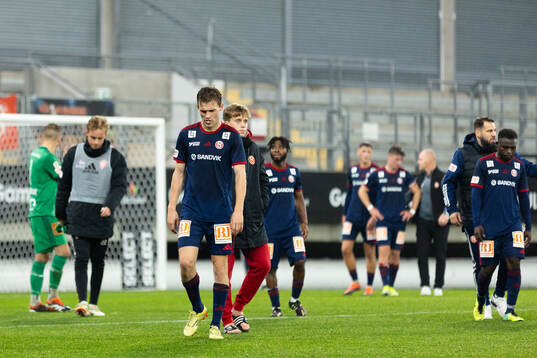 Sandvikens IFs spelare deppar