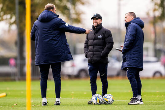 Malmö FFs assisterande sportchef Ola Toivonen, tränare