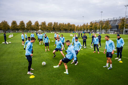 Bläddra bland fler bilder av Fotboll, Allsvenskan, Malmö FF, Träning 