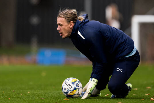 Malmö FFs målvakt Johan Dahlin