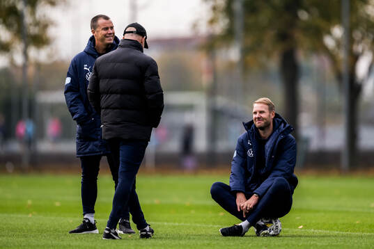 Malmö FFs sportchef Daniel Andersson, tränare Henrik