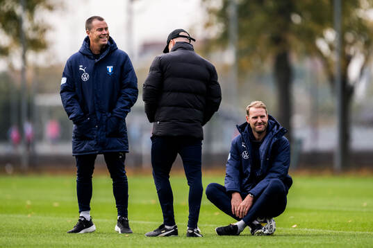 Malmö FFs sportchef Daniel Andersson, tränare Henrik