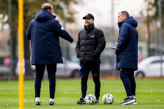 Malmö FFs assisterande sportchef Ola Toivonen, tränare