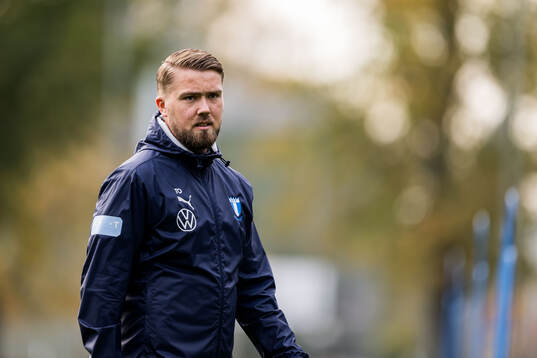 Malmö FFs assisterande tränare Theodor Olsson