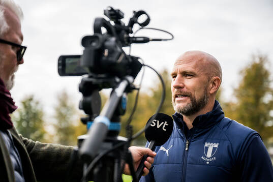 Malmö FFs tränare Henrik Rydström