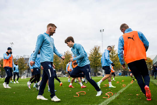 Malmö FFs Anders Christiansen och Oliver Berg