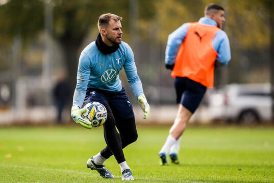Malmö FFs målvakt Ricardo Friedrich