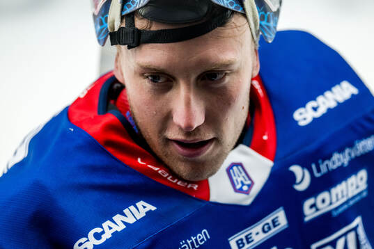 Oskarshamns målvakt Emil Kruse