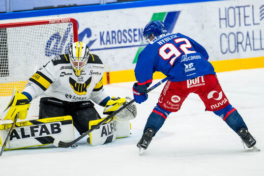 Oskarshamns Zion Nybeck gör här 2-1