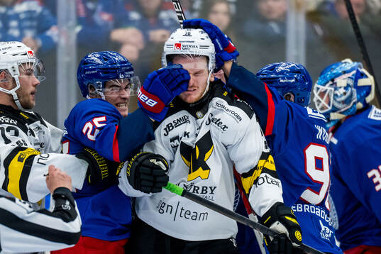 Oskarshamns Ville Jonsson och Västerås Oskar Kvist