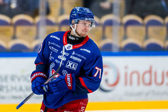 Oskarshamns Filip Sveningsson jublar
