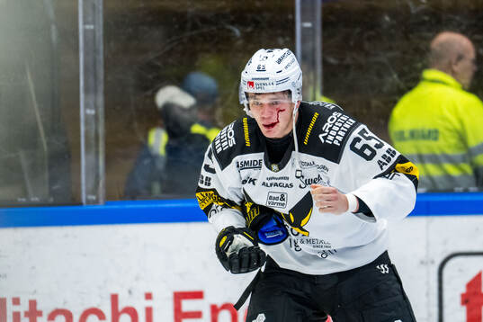Västerås Noel Fransén blöder
