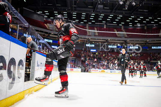 Malmö Redhawks Carl Persson deppar