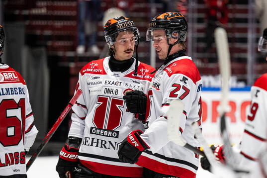 Örebros Hannes Björninen och Peetro Seppälä