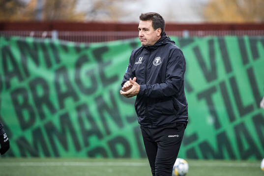 Trelleborgs tränare Stefan Jacobsson
