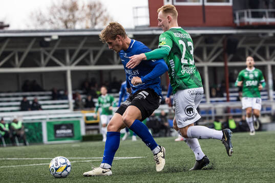 Trelleborgs Tobias Karlsson och Brages Christopher