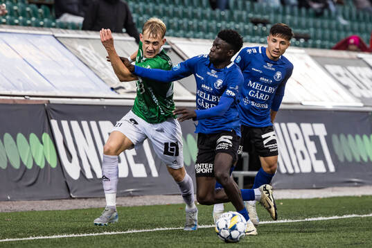 Brages Henry Sletsjøe och Trelleborgs Emmanuel Godwin