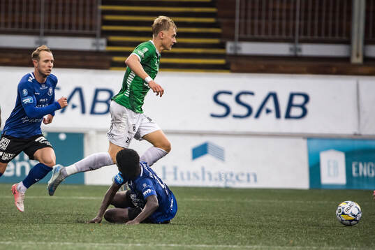 Brages Henry Sletsjøe och Trelleborgs Emmanuel Godwin