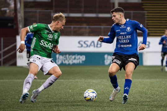 Brages Henry Sletsjøe och Trelleborgs Eren Alievski