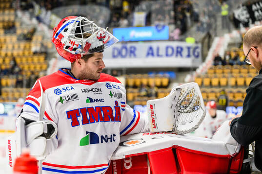 Timrås målvakt Tim Juel